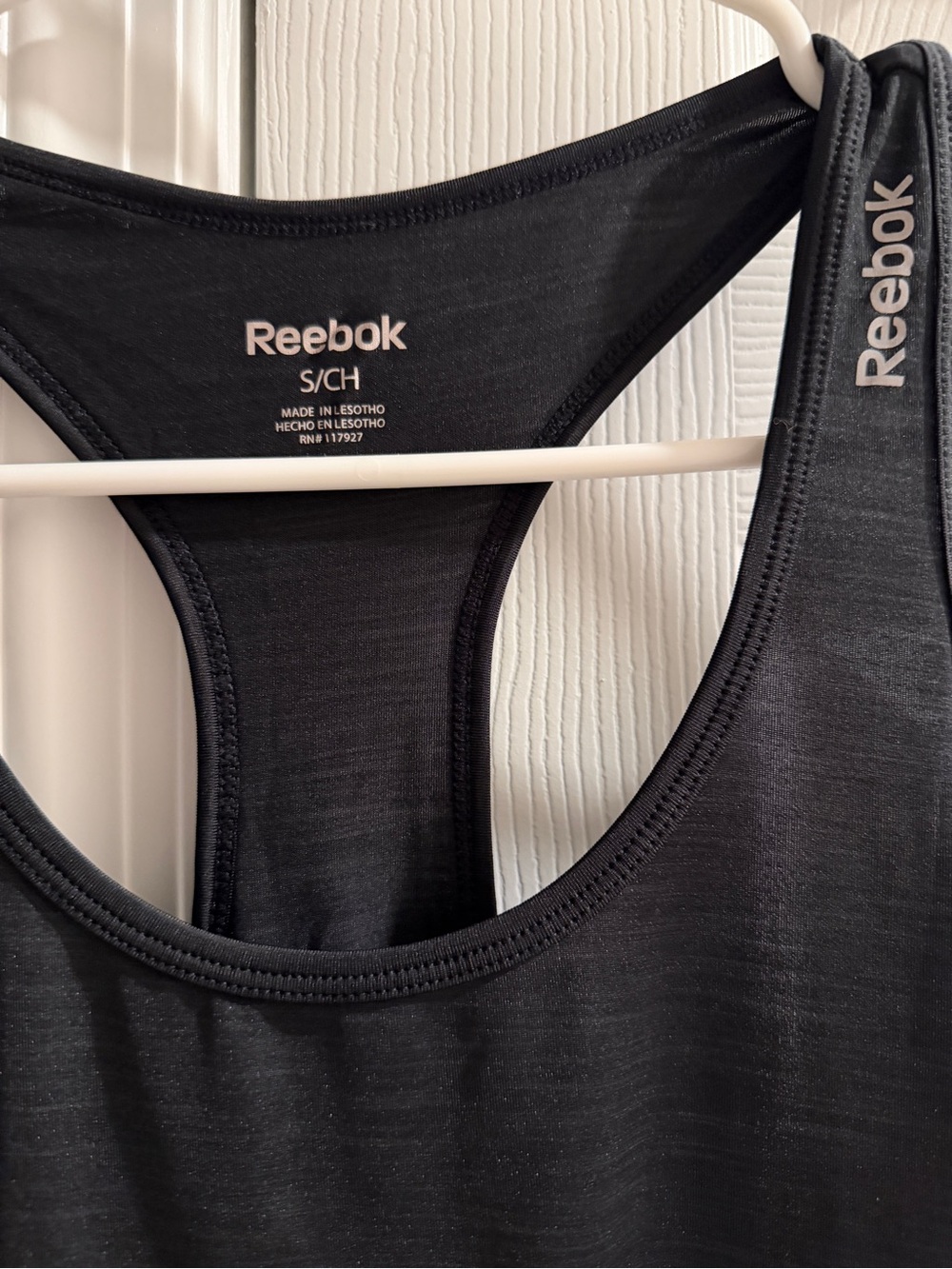 Reebok Black Racerback Performance Tank - Picture 2 of 2